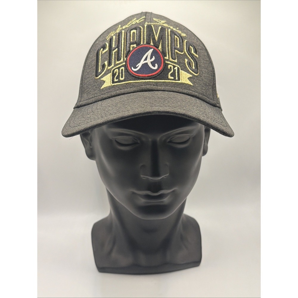 New Era 9FORTY Atlanta Braves 2021 World Series MLB On Field Snapback Hat